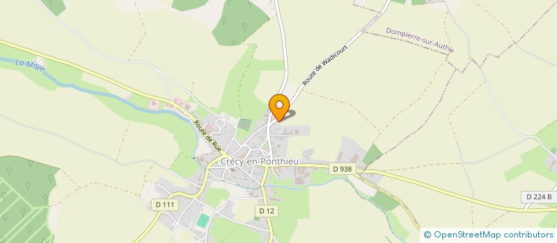 localisation de l'entreprise MADAME BEATRICE ANDRIEUX  DOMPIERRE-SUR-AUTHIE