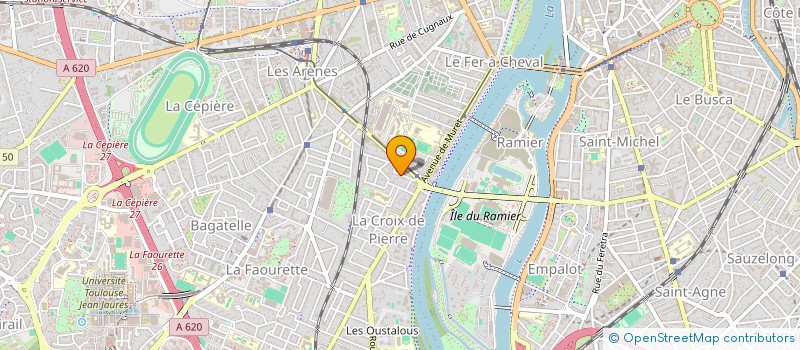 localisation de l'entreprise MADAME BEATRICE ANNE SOPHIE KERVEVAN  TOULOUSE