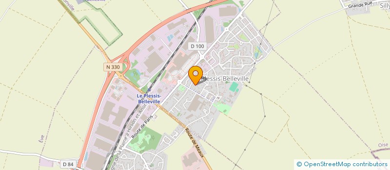 localisation de l'entreprise MADAME BEATRICE ARDOIS  LE PLESSIS-BELLEVILLE