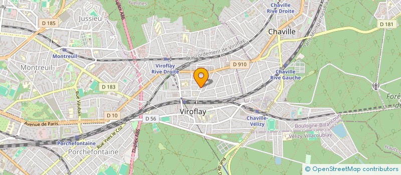 localisation de l'entreprise MADAME BEATRICE AUBERT à VIROFLAY