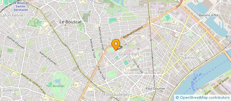localisation de l'entreprise MADAME BEATRICE AUBERT à BORDEAUX