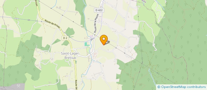 localisation de l'entreprise MADAME BEATRICE AVON  SAINT-LAGER-BRESSAC