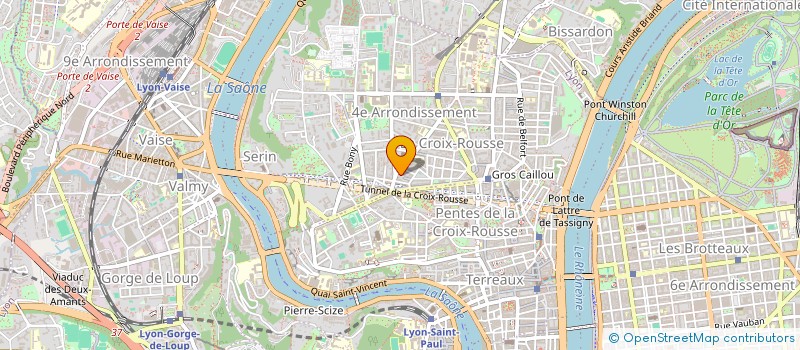 localisation de l'entreprise MADAME BEATRICE AYROLLES à LYON