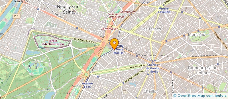 localisation de l'entreprise MADAME BEATRICE AZAM à PARIS