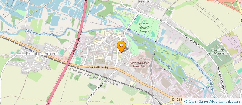 localisation de l'entreprise MADAME BEATRICE BABAFEMI  AMIENS