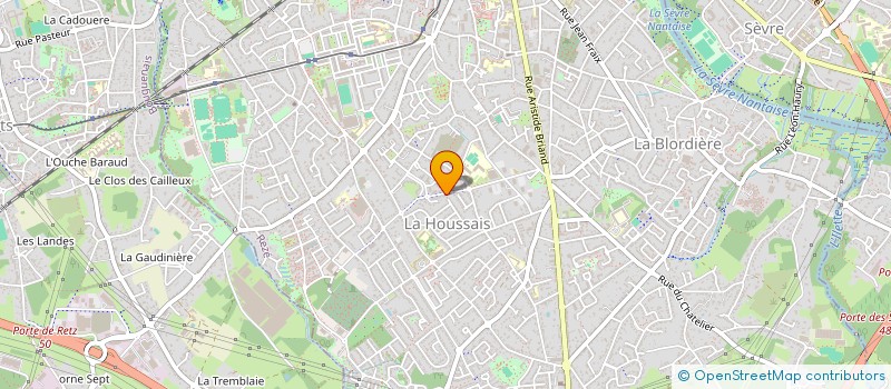 localisation de l'entreprise MADAME BEATRICE BACCONNAIS  REZE