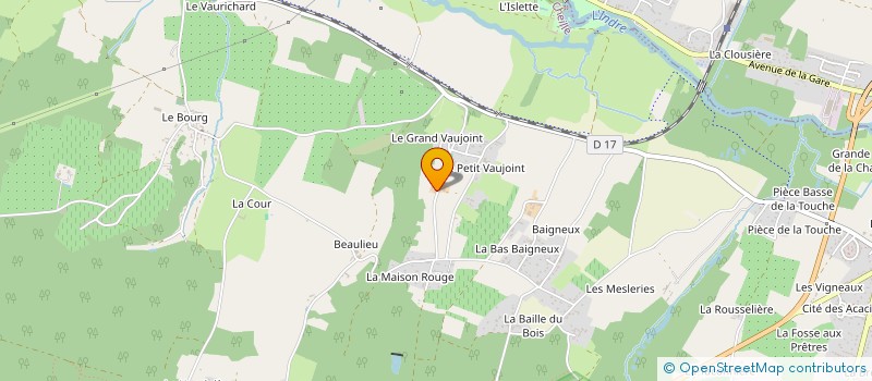 localisation de l'entreprise MADAME BEATRICE BADILLER  CHEILLE