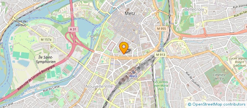 localisation de l'entreprise MADAME BEATRICE BAILLAT  METZ