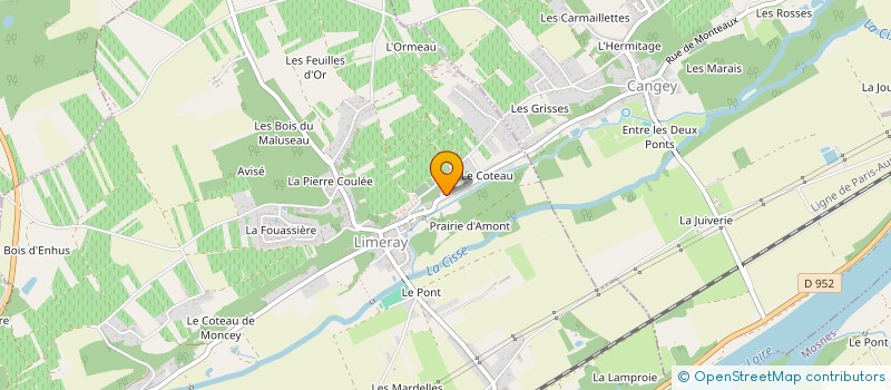 localisation de l'entreprise MADAME BEATRICE BALLEREAU  LIMERAY