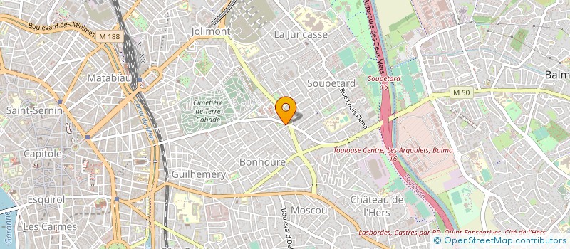 localisation de l'entreprise MADAME BEATRICE BARBE à TOULOUSE