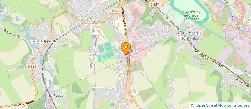 localisation de l'entreprise MADAME BEATRICE BARBET  DIEPPE