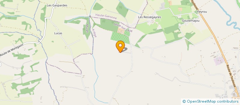 localisation de l'entreprise MADAME BEATRICE BARBET-MASSIN à LEZAT-SUR-LEZE