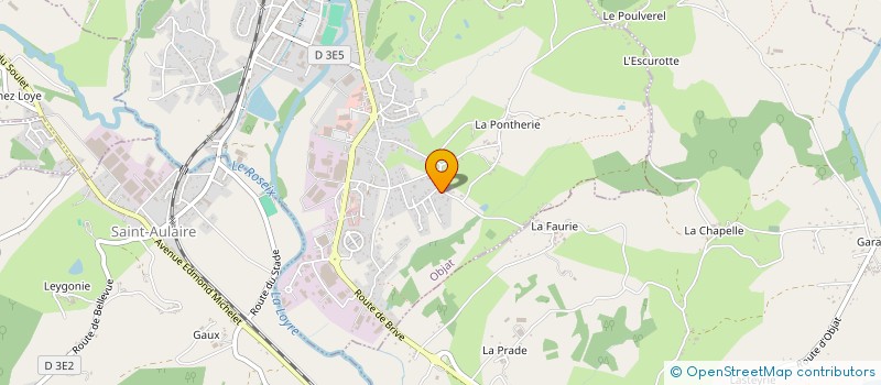 localisation de l'entreprise MADAME BEATRICE BEATRICE MARANI  OBJAT