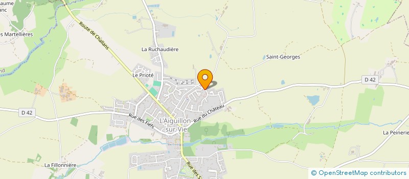 localisation de l'entreprise MADAME BEATRICE BEAUCAMP à LANDEVIEILLE