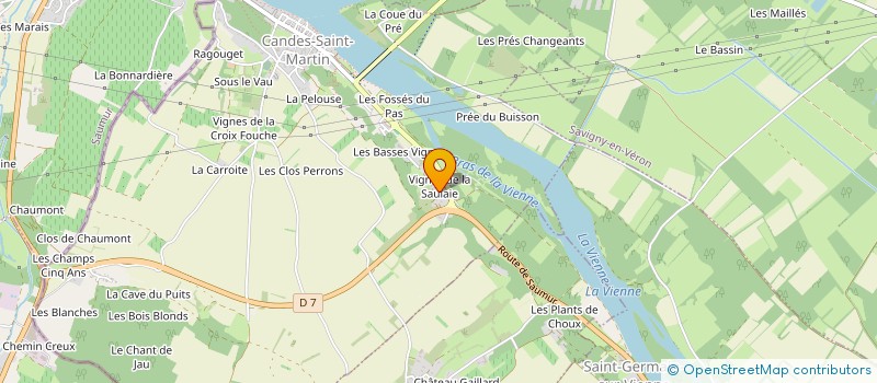 localisation de l'entreprise MADAME BEATRICE BERNIER  CANDES-SAINT-MARTIN