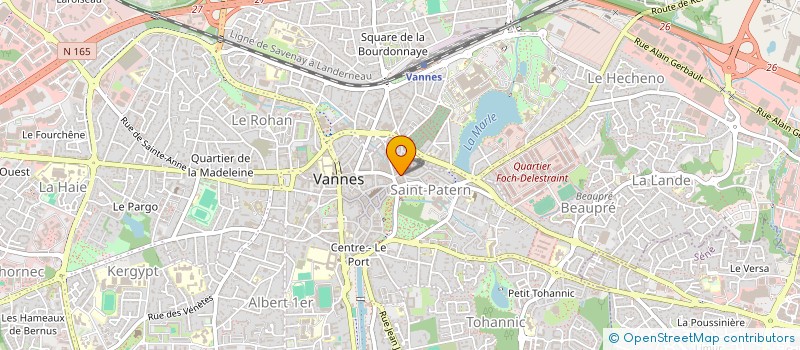 localisation de l'entreprise MADAME BEATRICE BESCOND à VANNES