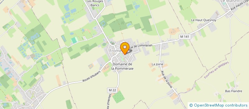 localisation de l'entreprise MADAME BEATRICE BETHUNE à FROMELLES
