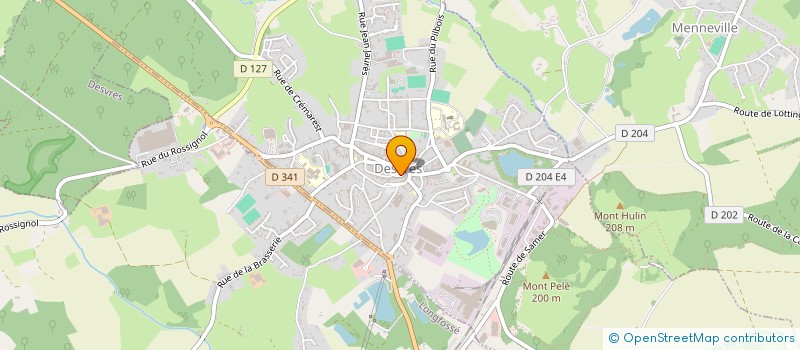 localisation de l'entreprise MADAME BEATRICE BIGAND  DESVRES