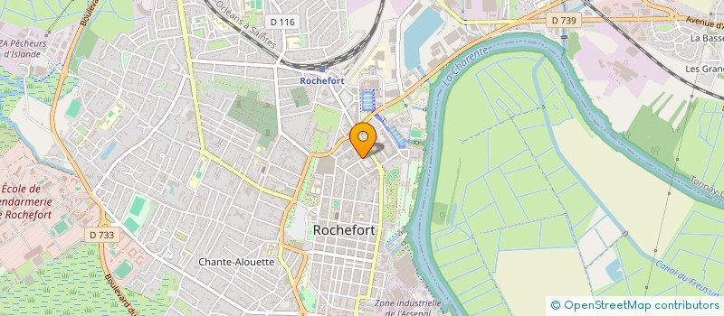 localisation de l'entreprise MADAME BEATRICE BIGORIE  ROCHEFORT