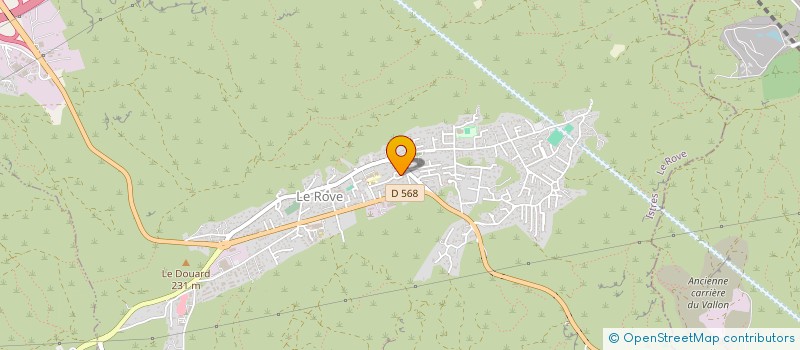 localisation de l'entreprise MADAME BEATRICE BISACCIONI  LE ROVE