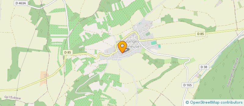 localisation de l'entreprise MADAME BEATRICE BLANDET  COULANGES-LA-VINEUSE