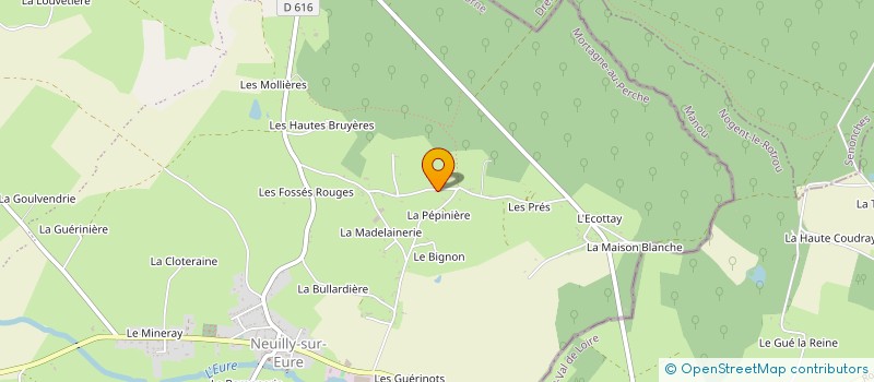 localisation de l'entreprise MADAME BEATRICE BLONDEAU à LONGNY LES VILLAGES
