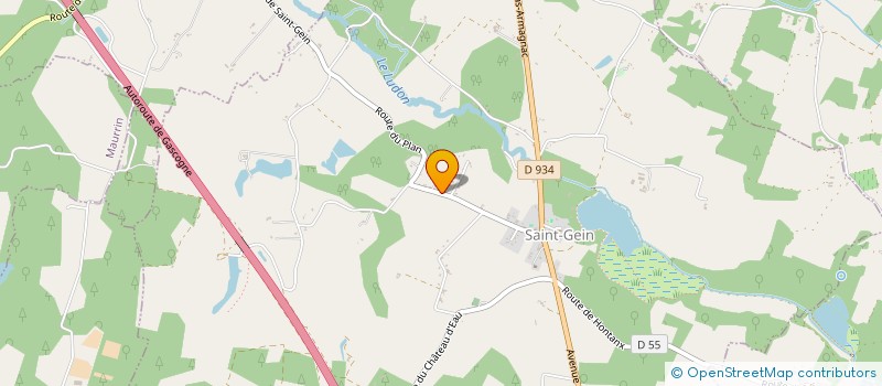 localisation de l'entreprise MADAME BEATRICE BOCABEILLE  PUJO-LE-PLAN