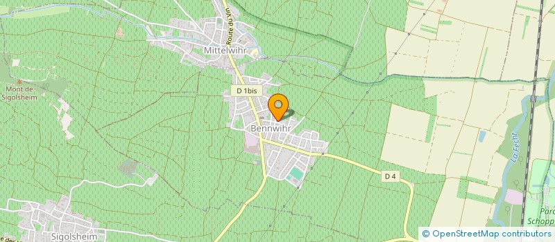 localisation de l'entreprise MADAME BEATRICE BOICHE  BENNWIHR