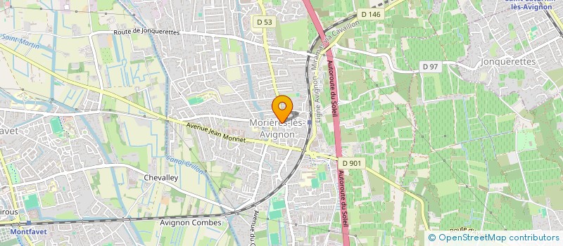 localisation de l'entreprise MADAME BEATRICE BOILEAU à MORIERES-LES-AVIGNON