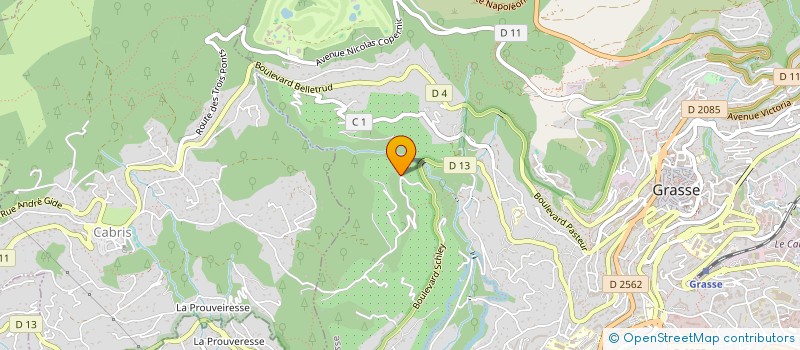 localisation de l'entreprise MADAME BEATRICE BOILLE  GRASSE