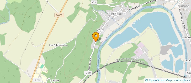 localisation de l'entreprise MADAME BEATRICE BONNAL  CHAMIGNY