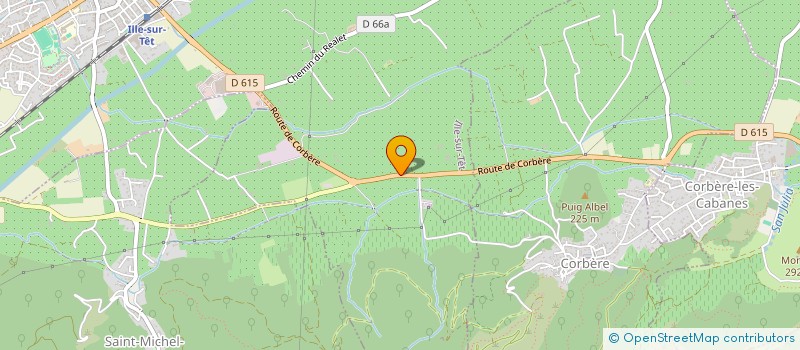 localisation de l'entreprise MADAME BEATRICE BONNET  ILLE-SUR-TET