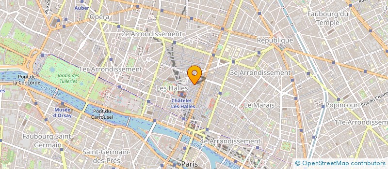 localisation de l'entreprise MADAME BEATRICE BOUBE  PARIS