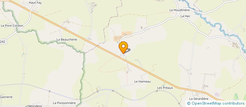 localisation de l'entreprise MADAME BEATRICE BOULLEAUX  PRE-EN-PAIL-SAINT-SAMSON