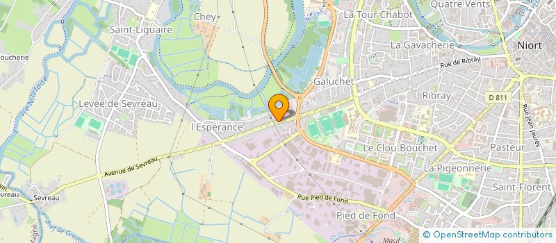 localisation de l'entreprise MADAME BEATRICE BOUQUIN  NIORT