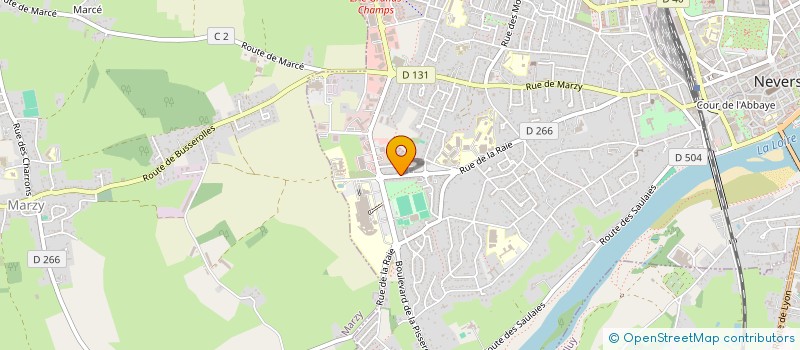 localisation de l'entreprise MADAME BEATRICE BOURQUIN à NEVERS