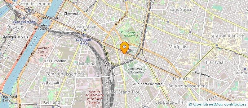 localisation de l'entreprise MADAME BEATRICE BOYER  LYON