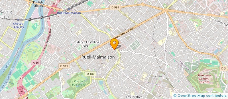 localisation de l'entreprise MADAME BEATRICE BRANTHOMME à RUEIL-MALMAISON