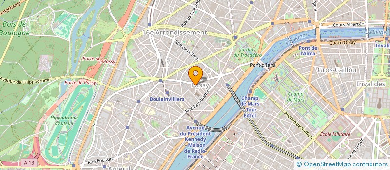 localisation de l'entreprise MADAME BEATRICE BRAUD  PARIS