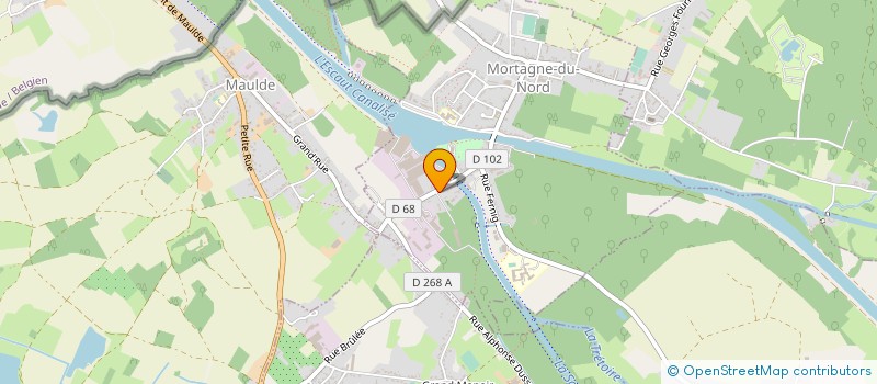 localisation de l'entreprise MADAME BEATRICE BREVART  MORTAGNE-DU-NORD