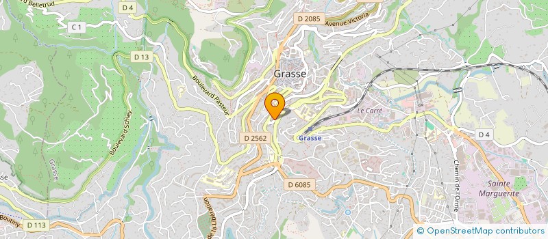 localisation de l'entreprise MADAME BEATRICE BREYSSE  GRASSE