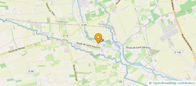 localisation de l'entreprise MADAME BEATRICE BRUNEAU  VELLERON