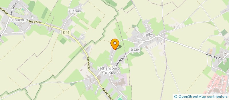 localisation de l'entreprise MADAME BEATRICE BUCHART  BETHENCOURT-SUR-MER