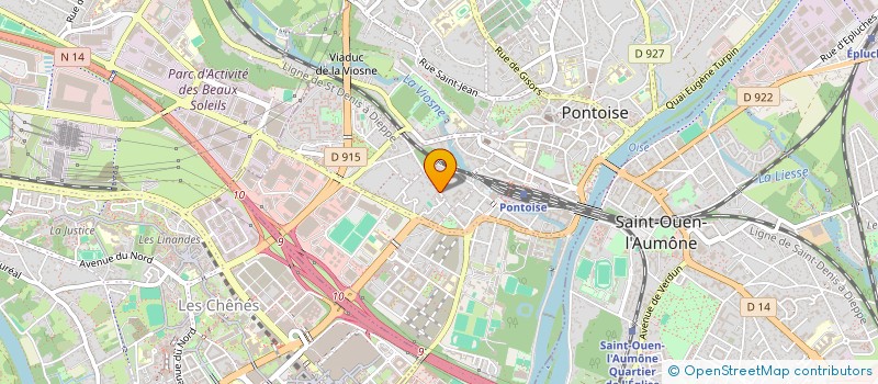 localisation de l'entreprise MADAME BEATRICE BUSZKA à PONTOISE