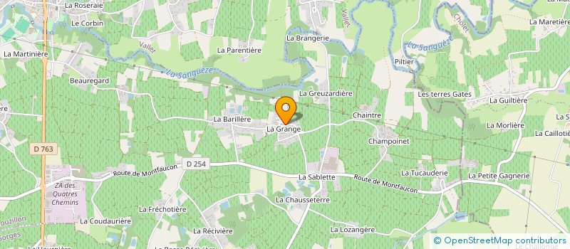 localisation de l'entreprise MADAME BEATRICE CAILLER  MOUZILLON