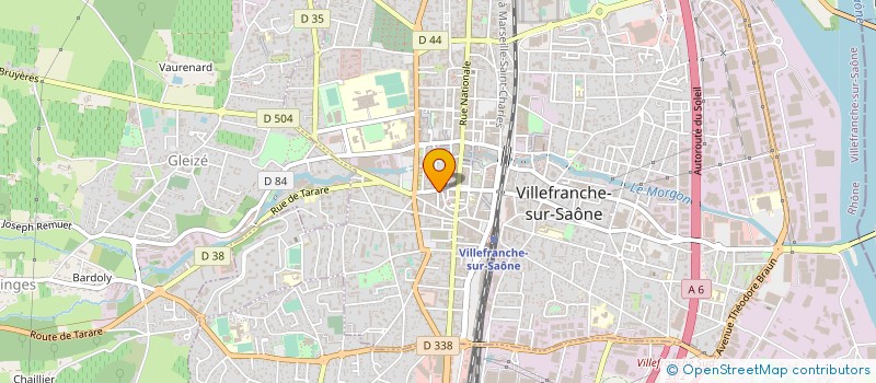 localisation de l'entreprise MADAME BEATRICE CANALE  VILLEFRANCHE-SUR-SAONE