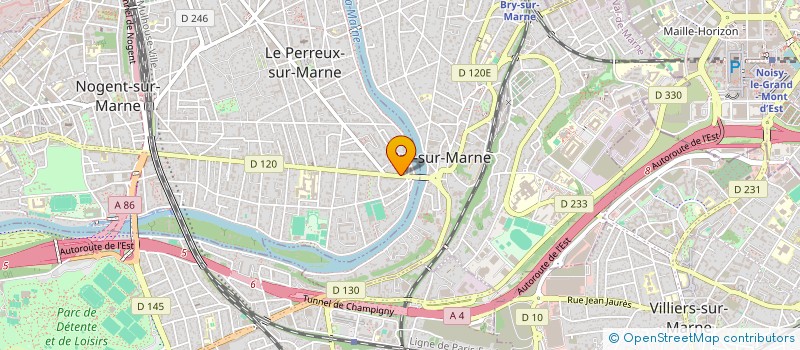 localisation de l'entreprise MADAME BEATRICE CARBOL à LE PERREUX-SUR-MARNE