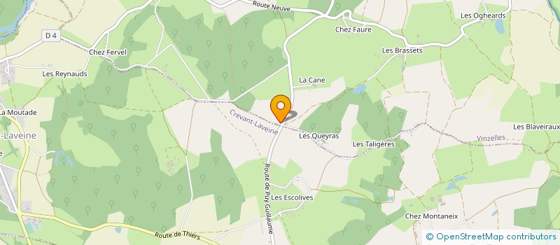 localisation de l'entreprise MADAME BEATRICE CARIGNANO  LUZILLAT