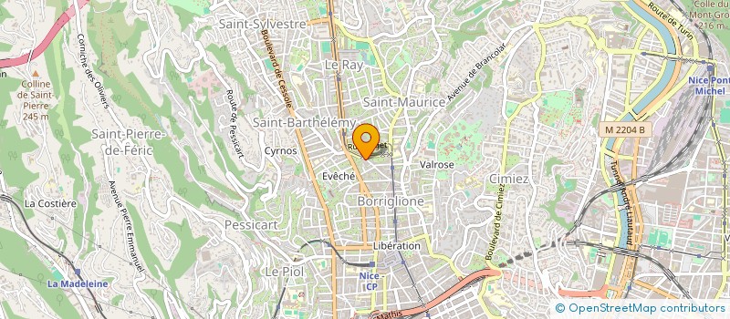localisation de l'entreprise MADAME BEATRICE CARIGNANO à NICE
