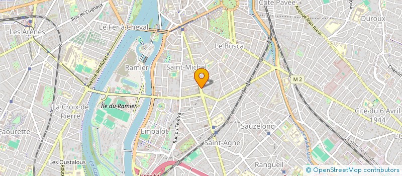 localisation de l'entreprise MADAME BEATRICE CARON DE FROMENTEL à TOULOUSE